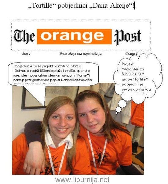 The Orange post - naslovnica 