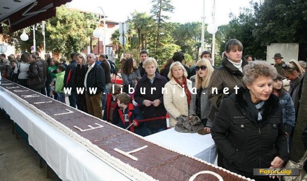 Liburnija.net: Najduža torta u Hrvata @ Festival čokolade
