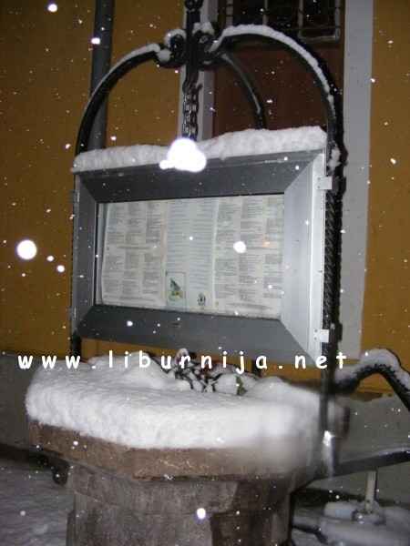 Liburnija.net: Snježni menu @ Volosko