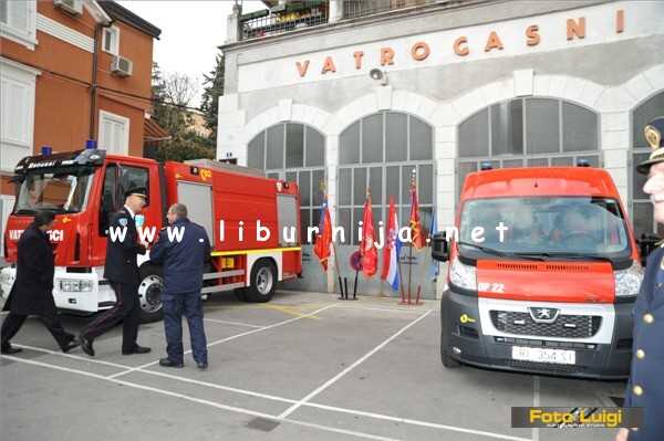 Liburnija.net: Svečana primopredaja vatrogasnih vozila @ Opatija