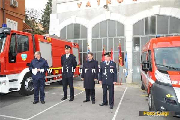 Liburnija.net: Svečana primopredaja vatrogasnih vozila @ Opatija