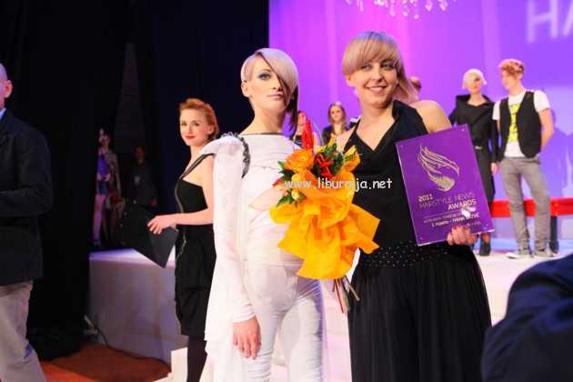 Liburnija.net: Međunarodni festival Hairstyle News - Ivana Bajsić i model Ksenija @ Opatija