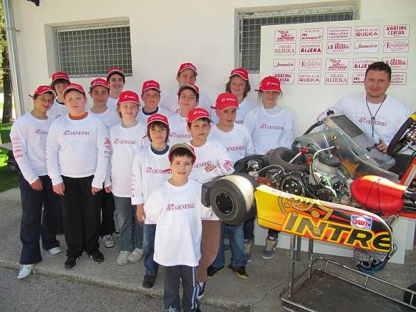 Liburnija.net: Polaznici 1. karting škole @ Preluk