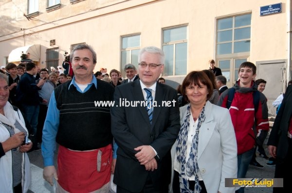 Liburnija.net: Predsjednik RH Ivo Josipović @ Ugostiteljska škola Opatija