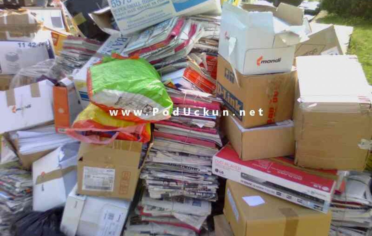 Akcija sakupljanja krupnog otpada, papira i kartona