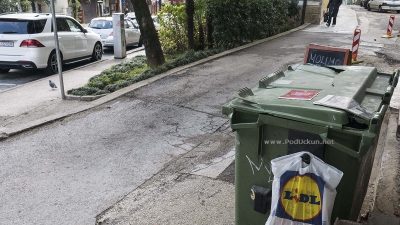 Grad Opatija izdao Komunalcu zabranu povlačenja spremnika za komunalni otpad s javnih površina