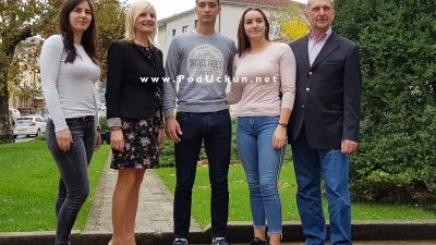 Nagrađeni Adrijan Hržić i Kristina Vuković, mladi sportaši s velikim rezultatima @ Matulji