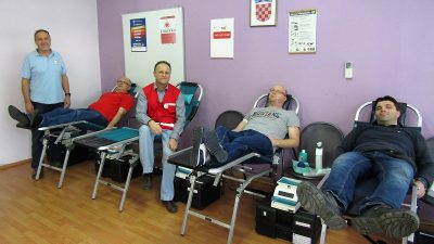 Tijekom 2018. godine dobrovoljni darivatelji krvi darivali su 461 dozu