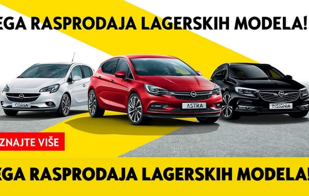 Velika rasprodaja lagera u PSC Primorje – Kupite novi Opel uz velike popuste i posebne pogodnosti