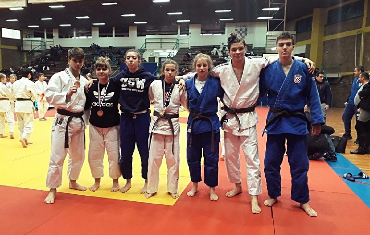Lara Šušnić, Ira Bradić i Luka Viljušić okitili se medaljama na međunarodnom judo turniru “Zagreb Open“