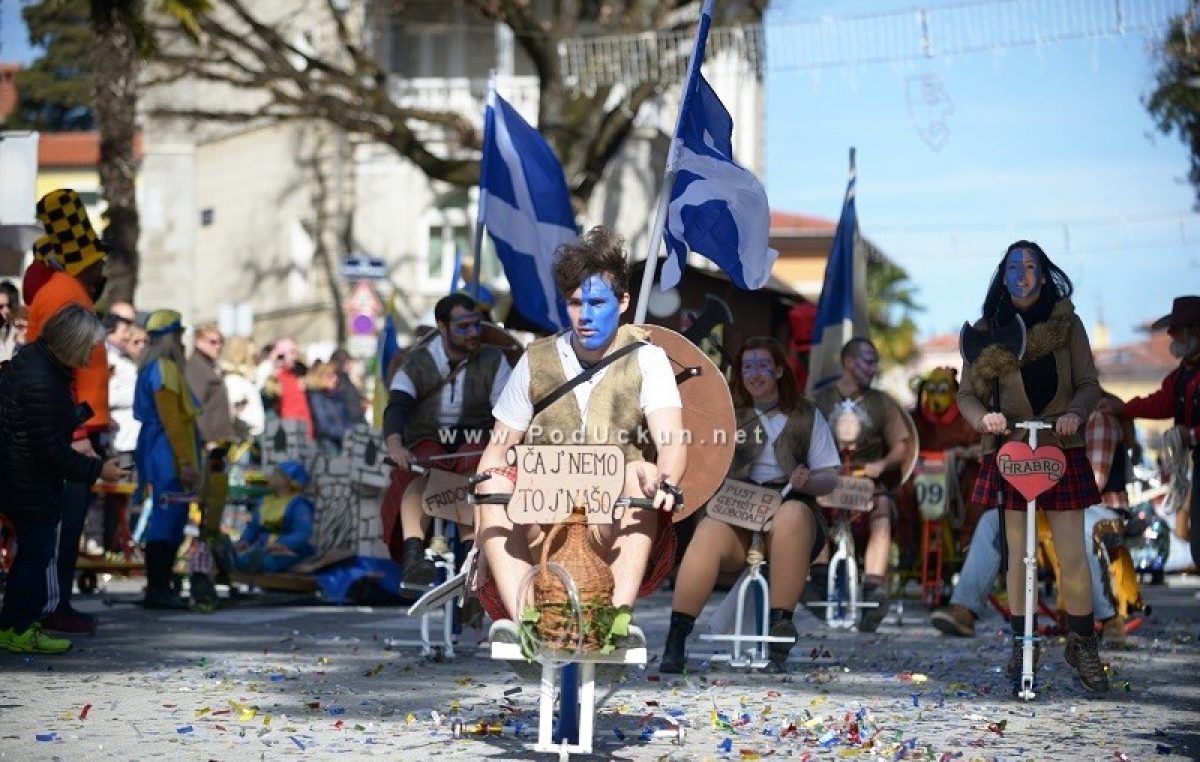 FOTO/VIDEO: Roštanje balinjera za vrhunac Karnevala – Održana 36. Balinjerada @ Opatija