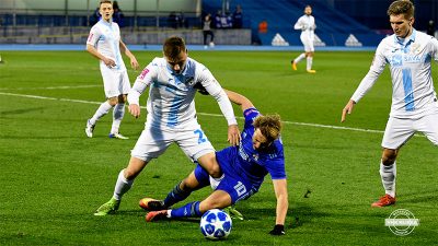 Denis Bušnja, mladi igrač Rijeke u Maksimiru je odigrao vrlo dobru utakmicu
