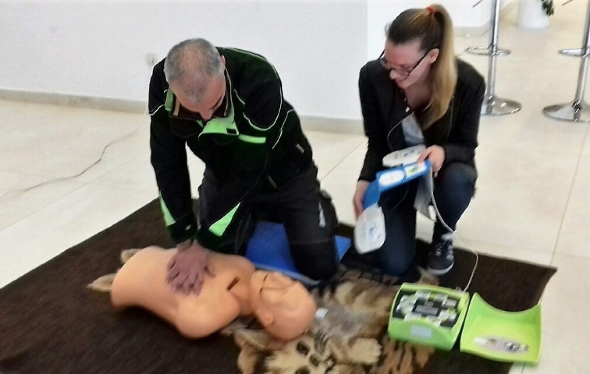 U OKU KAMERE Održan tečaj primjene automatskog vanjskog defibrilatora @ KTC Gervais