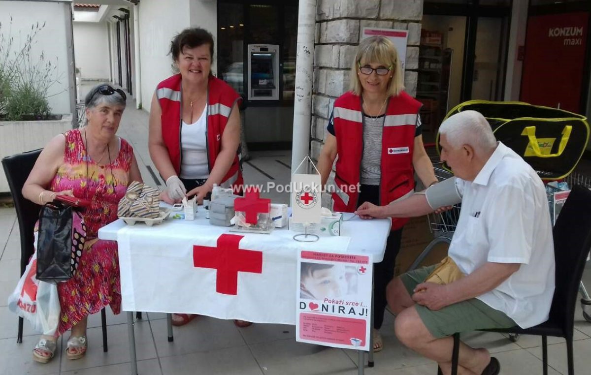 Gradsko društvo Crvenog križa Opatija nastavlja sa svojim zdravstvenim akcijama na području Liburnije