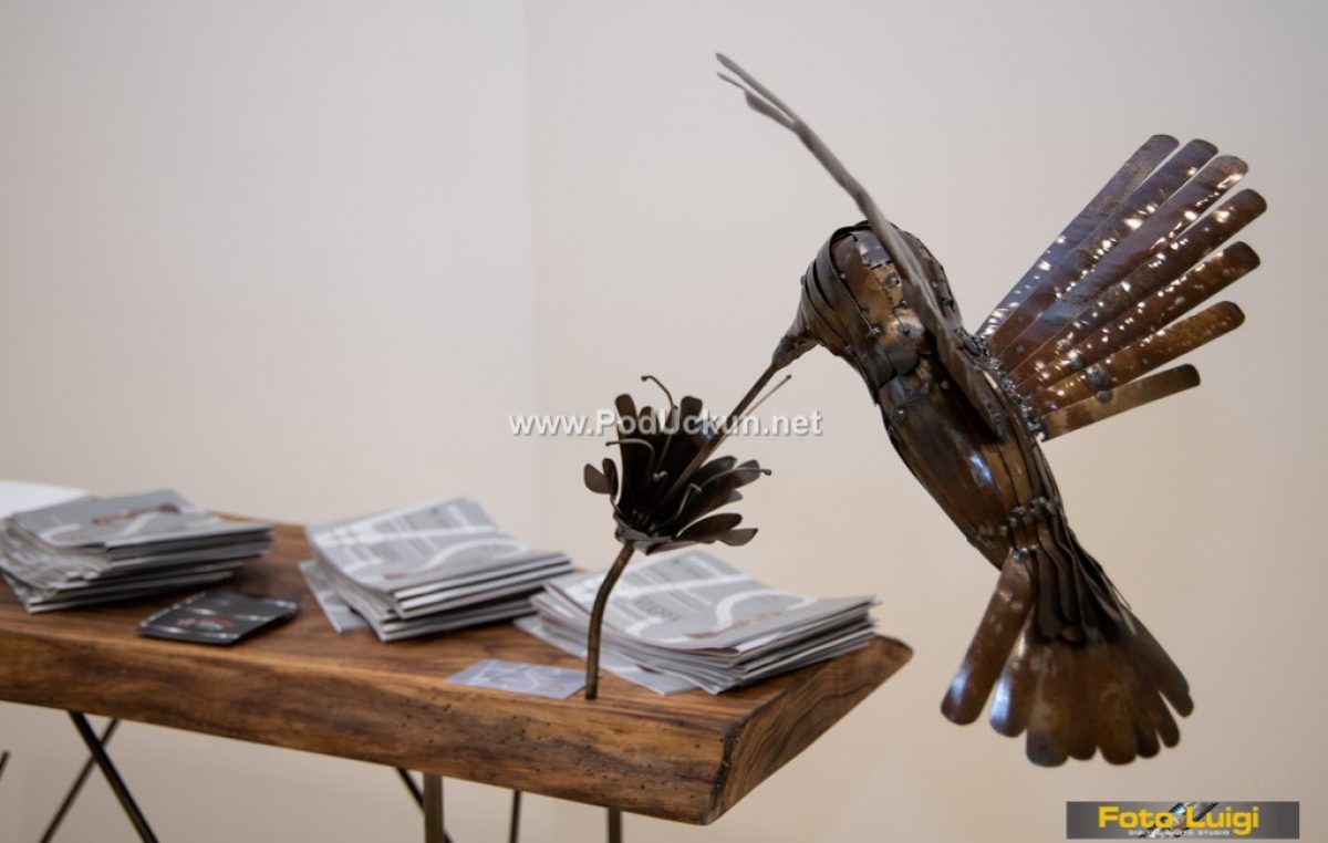 FOTO Centar Gervais ugostio atraktivnu izložbu ‘Svijet metalnih skulptura’ Siniše Vugreka