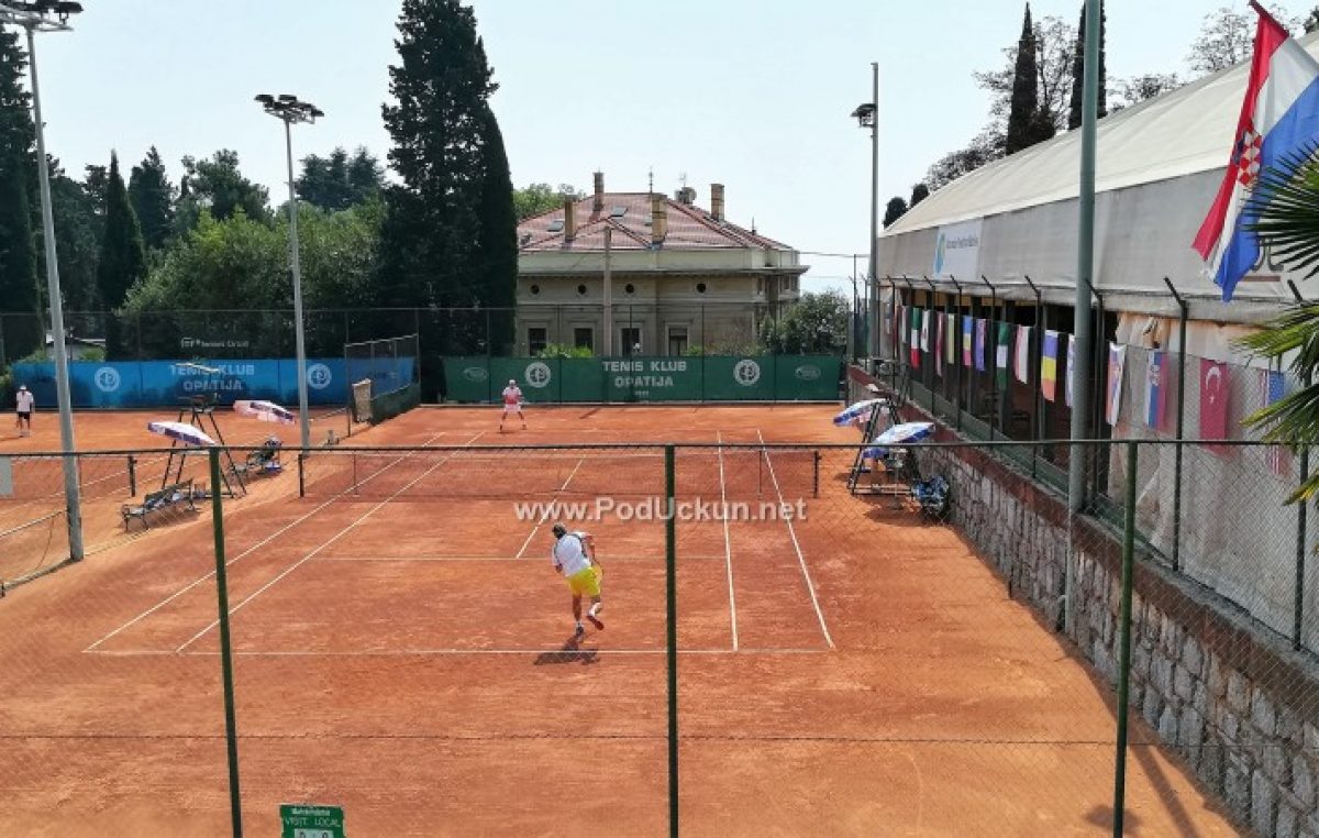 FOTO Otvoren 55. ITF Internacionalni teniski turnir veterana ‘Opatija 2019.’