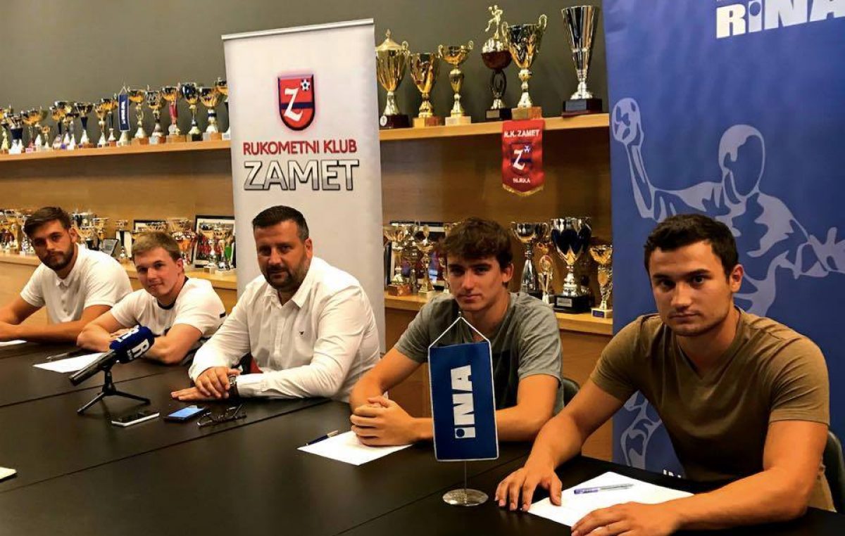 Rukometni klub Zamet produžio ugovore sa četiri perspektivna igrača i najavio pohod prema vrhu Lige za prvaka