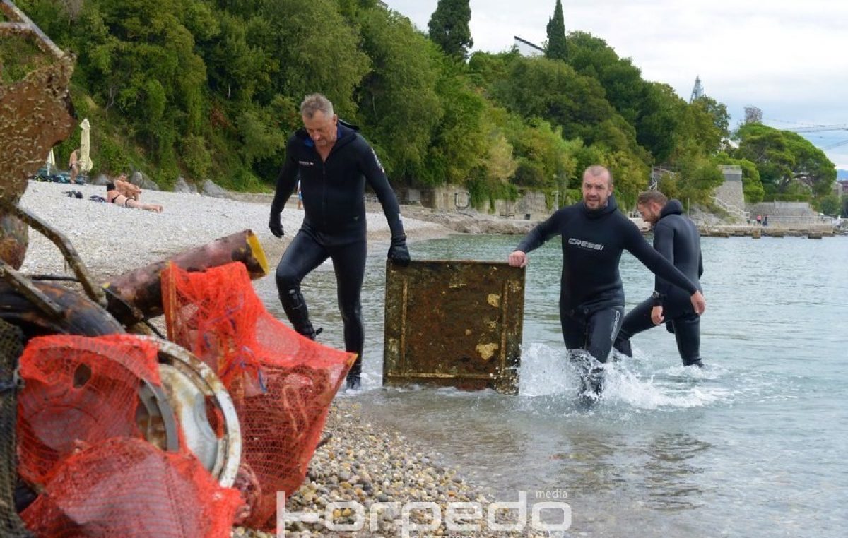 VIDEO/FOTO Eko Prasac VII – Održano sedmo izdanje eko akcije čišćenja podmorja @ Kantrida