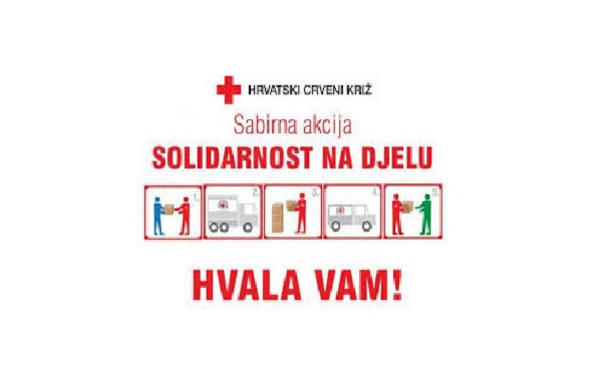Solidarnost na djelu 2019. – Najavljena humanitarna akcija Hrvatskog Crvenog križa