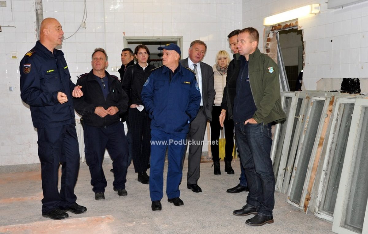 FOTO Energetska obnova zgrade Centra za obuku interventnih službi @ Šapjane