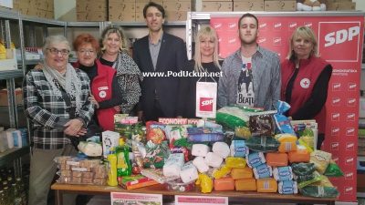 SDP Opatija donirao namirnice i potrepštine za Socijalnu samoposlugu Crvenog križa Opatija