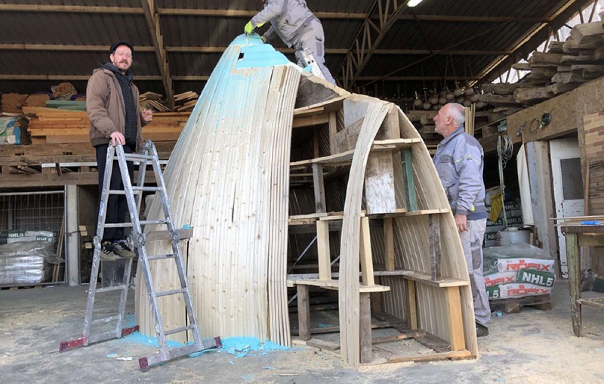 Lungomare Art Rijeke 2020 EPK – Krenula izrada trajne umjetničke instalacije Davora Sanvincentija koja će biti postavljena u Lovranskoj Dragi