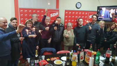 SDP slavi odličan rezultat Milanovića na Liburniji, Kirigin: ‘Dobiti preko 75 posto glasova je velika stvar, ali i obaveza’
