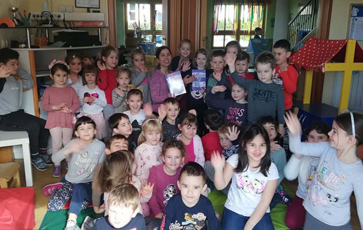 Slikovnica za djecu Tatjane Udović “Marija Mlekarica” predstavljena u Dječjem vrtiću Malik