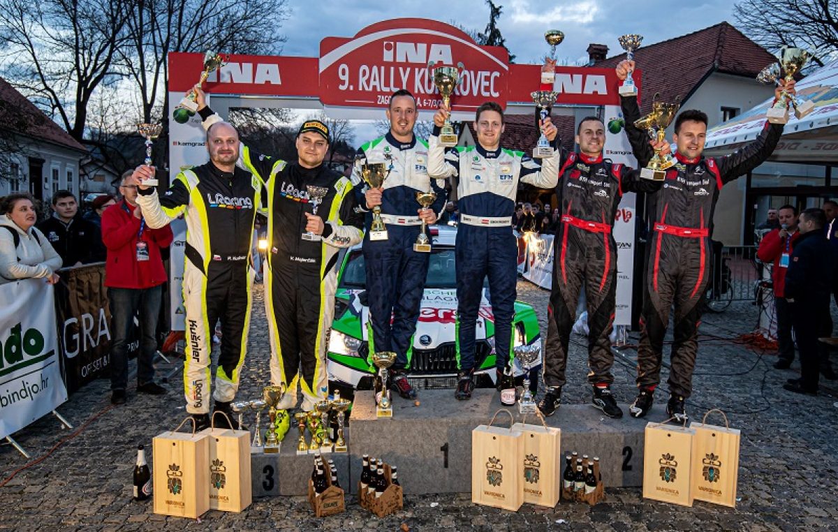 9.INA Rally Kumrovec 2020. – Austrijanci Wagner i Winter pobjednici, ekipna pobjeda vozačima AK Opatija Motorsport