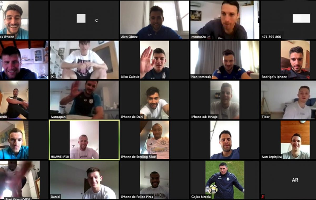 VIDEO Nogometaši Rijeke odradili  virtualni trening
