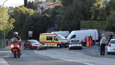 FOTO/VIDEO Zbog teže prometne nezgode promet Tošinskom ulicom odvija se otežano