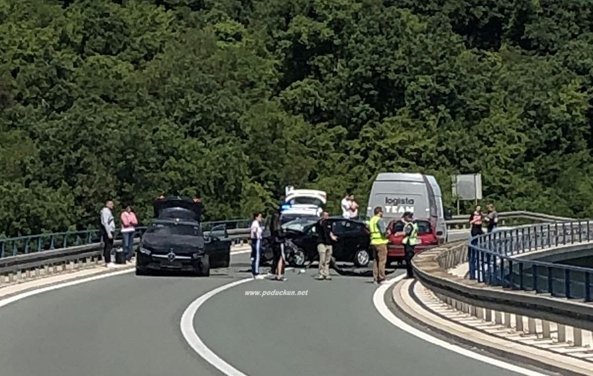 FOTO Oprezno u prometu: Tunelska cesta kod Veprinca zatvorena zbog teške prometne nesreće