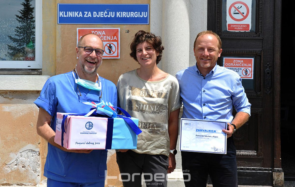 Pomorci dobrog srca Klinici za dječju kirurgiju riječkog KBC-a donirali vrijednu opremu