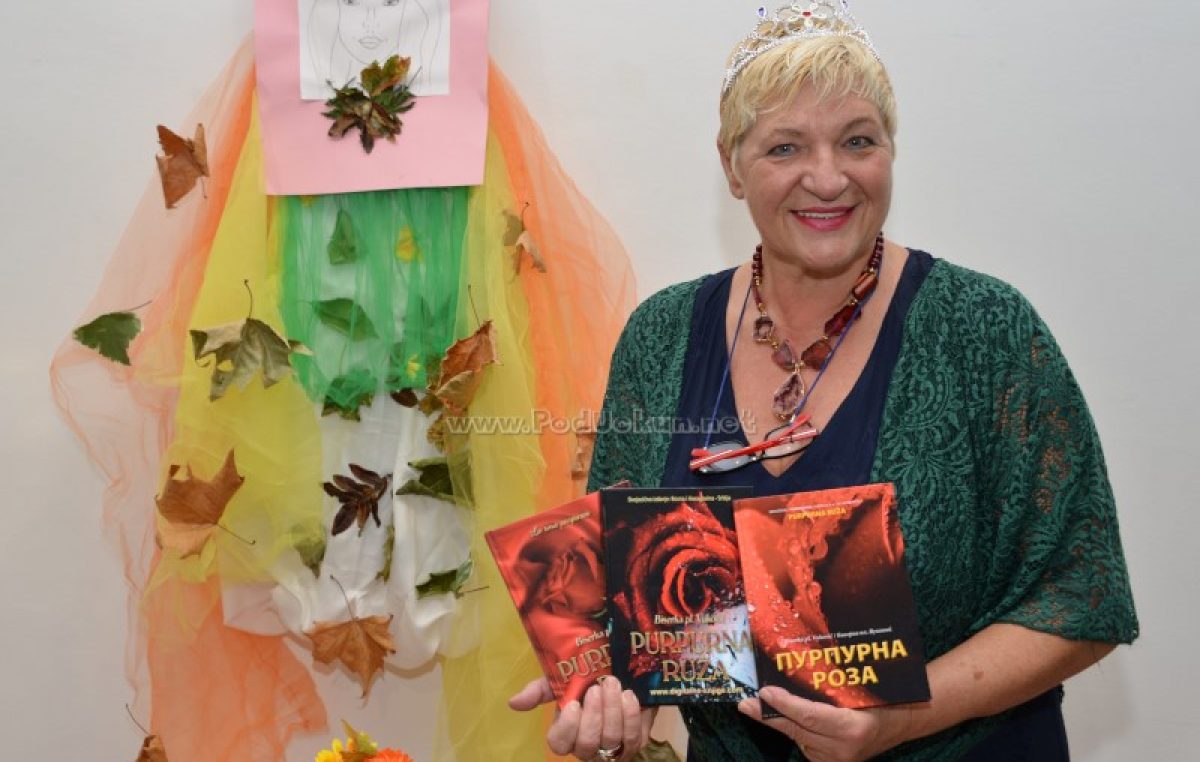 FOTO/VIDEO Održana promocija knjige ‘Purpurna ruža’ autorice Biserke pl. Vuković u lovranskoj galeriji Laurus