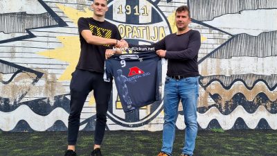 VIDEO Borna Bilobrk igrač s prvoligaškim i iskustvom iz Serie A novo je pojačanje u redovima Opatijaca