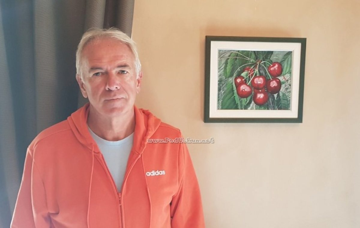 FOTO U Gradskoj kavani Lovran postavljena je izložba slika ‘Lovranski frutti’ Silvana – Dragana Zorzenona