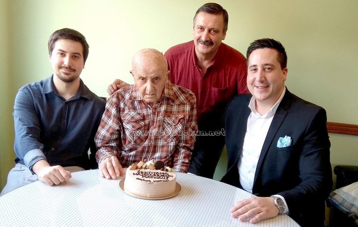 U OKU KAMERE Vlatku Valiću najstarijem stanovniku Općine Matulji uručen prigodan bon i torta