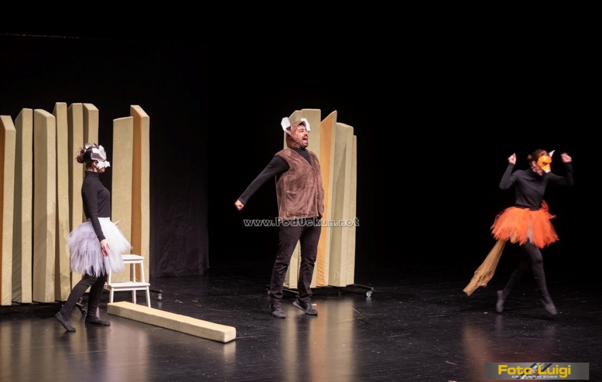 [FOTO/VIDEO] Kazališna predstava „Nemaš pojma, Grizlijane!“ oduševila mališane, uskoro u Gervais stiže predstava „Triola la la la“