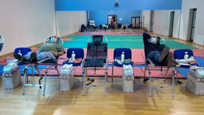 Akcija dobrovoljnog darivanja krvi ovog ponedjeljka u Sportskoj dvorani Marino Cvetković