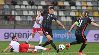 [FOTO] Vatreni se mučili protiv Malte, Perišić i Modrić presudili utakmicu