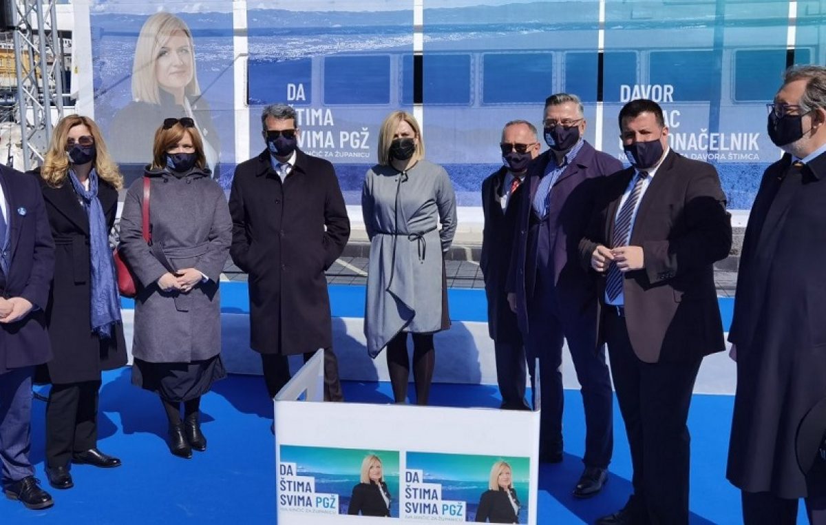 [VIDEO] Kandidatkinja za županicu Iva Rinčić predstavila svoj tim