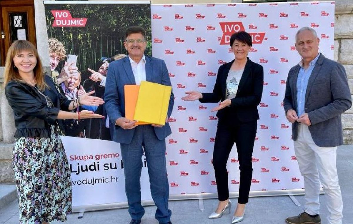 Ivo Dujmić predao gotovo 1.400 potpisa potpore za novu kandidaturu