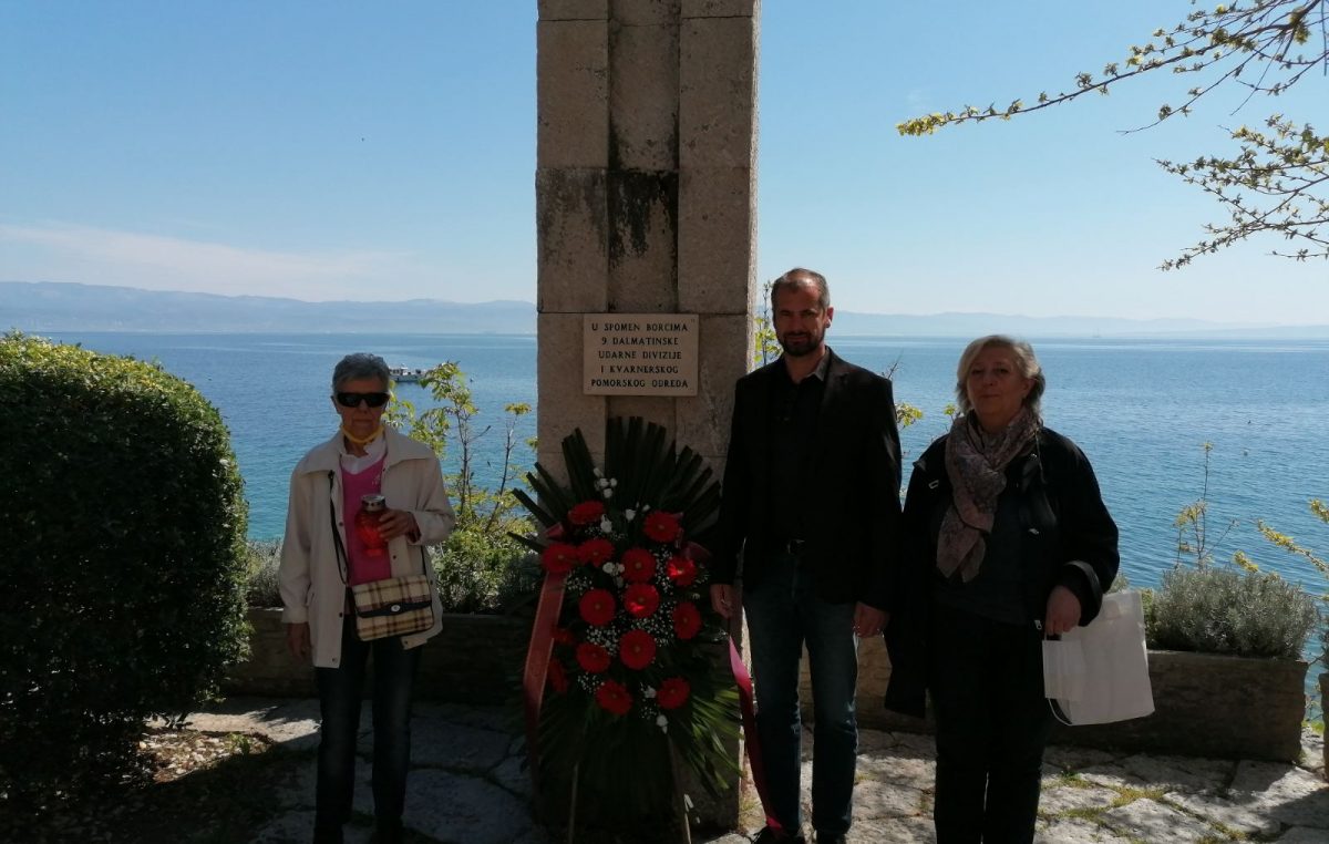 U Mošćeničkoj Dragi i Lovranu obilježena 76. obljetnica oslobođenja od naci-fašističkog okupatora