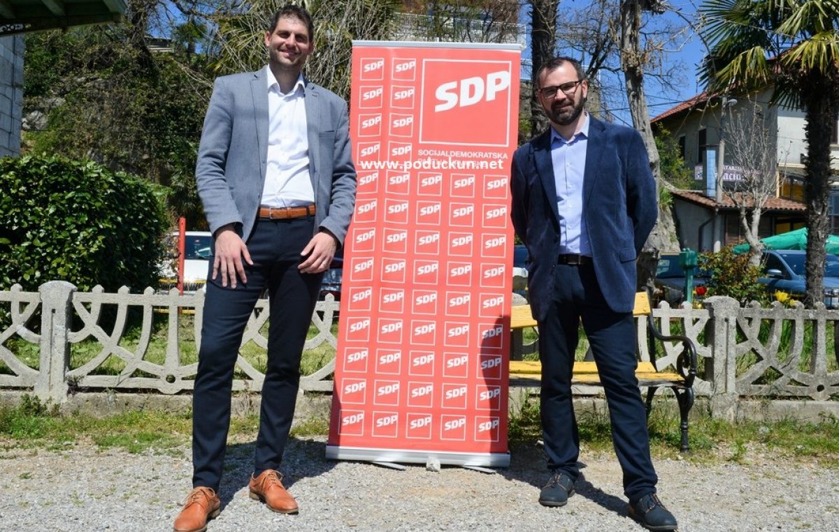 [VIDEO] Predstavljen kandidat za zamjenika načelnika Eduard Baćić i dio programa SDP-a za naredni mandat