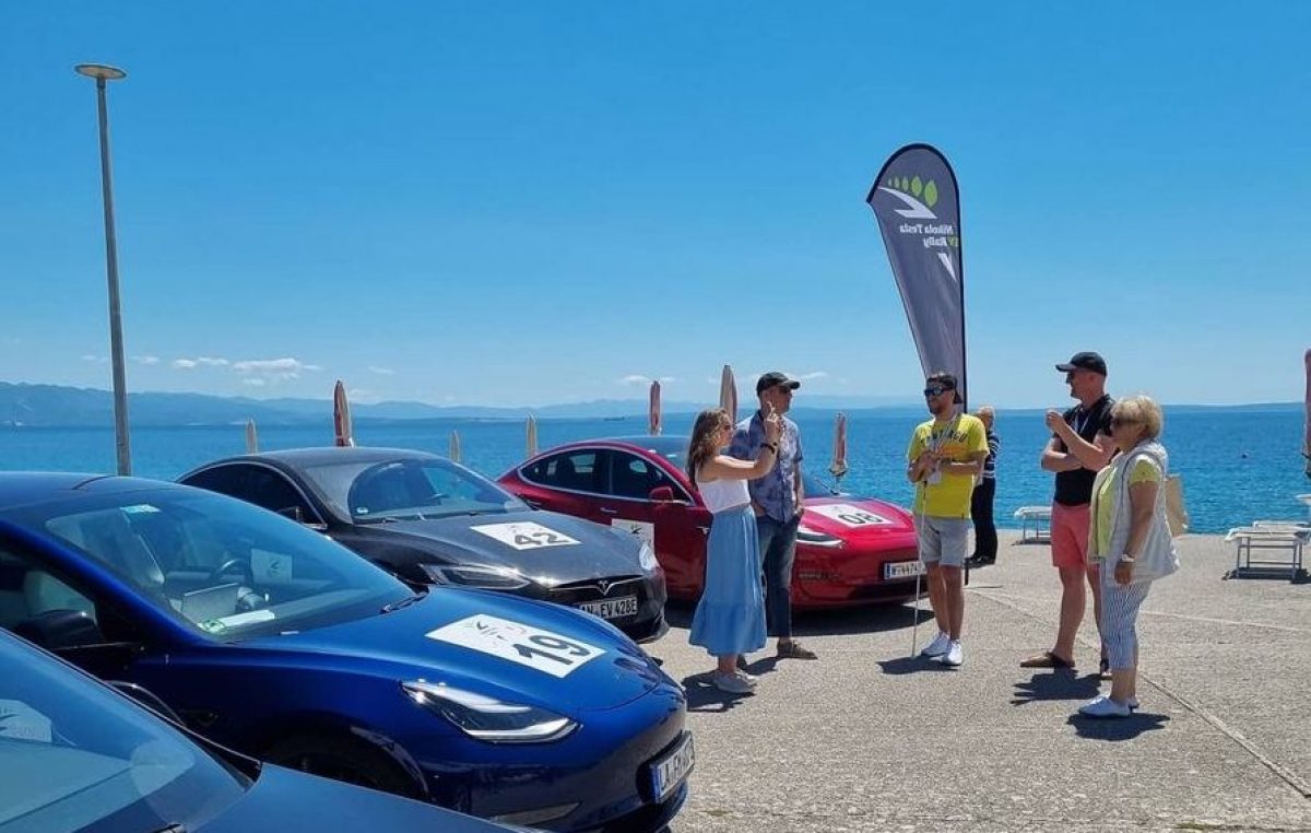[FOTO] “Nikola Tesla EV Rally Croatia 2021” i u Opatiji