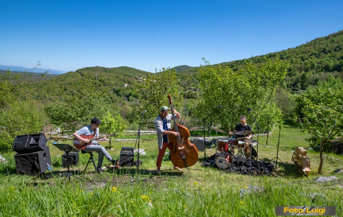 [FOTO] Zvonejske njive ispunjene jazzom – Vedran Ružić trio održao sjajan koncert u Zvonećoj