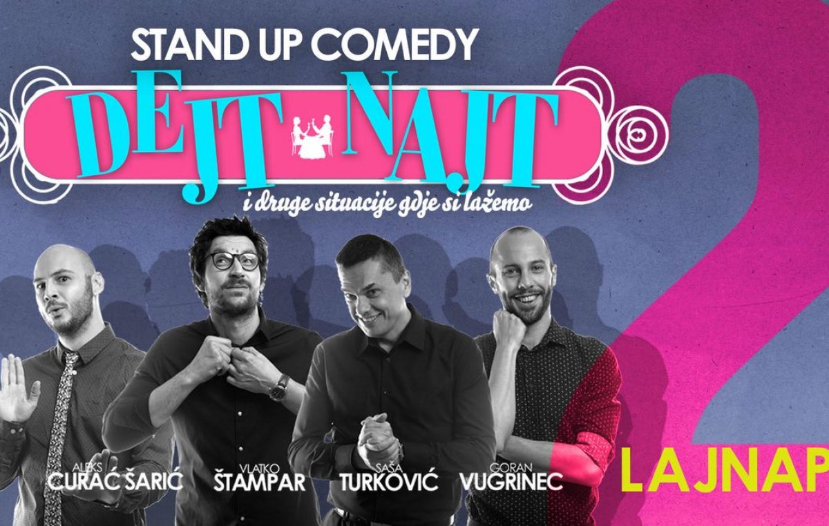 Stand-up comedy show DEJTNAJT 2 na Ljetnoj pozornici u Opatiji