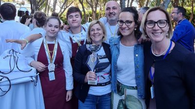 [U OKU KAMERE] Lucia Milardović i Loren Grbac osvojili su zlatnu medalju, Ugostitelja škola najbolja na natjecanju