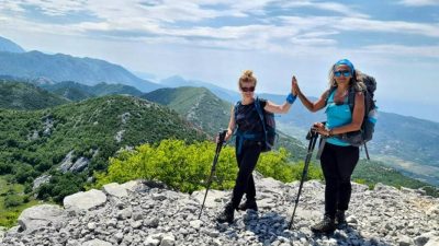 U 41 dan prehodale su 1100 kilometara – Aleksandra Agapito i Suzi Peruč prohodale prvu hrvatsku dugometražnu planinarsku stazu ‘Via Adriatica Trail’