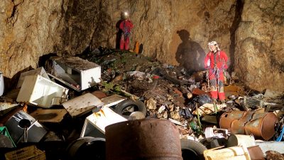 Održana volonterska akcija čišćenja jame kod Male Učke u sklopu inicijative Čisto podzemlje